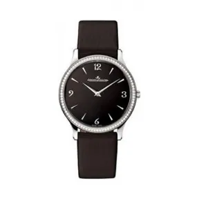 积家/Jaeger LeCoultre 超薄大师系列 精钢镶钻 手动机械机芯 男表 Q1458406