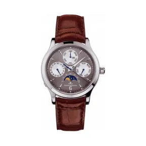 积家/Jaeger LeCoultre Master 大师系列 18k白金 自动机械机芯 男表 Q149344A