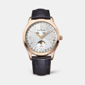 积家/Jaeger LeCoultre Master 大师系列 玫瑰金 自动机械机芯 男表 Q1552520