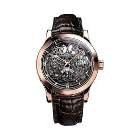 积家/Jaeger LeCoultre Master 大师系列 18k玫瑰金 手动机械机芯 男表 Q16124SQ