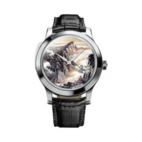 积家/Jaeger LeCoultre 超卓传统大师系列 950铂金 手动机械机芯 男表 Q16465D1