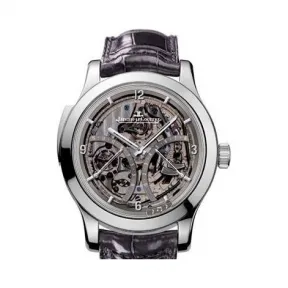 积家/Jaeger LeCoultre 超卓传统大师系列 钛金属 手动机械机芯 男表 Q164T450