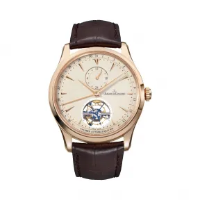 积家/Jaeger LeCoultre Master 大师系列 玫瑰金 自动机械机芯 男表 Q1662410