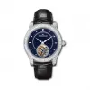积家/Jaeger LeCoultre Master 大师系列 18k白金镶钻，~106颗~8.1 克拉 自动机械机芯 男表 Q