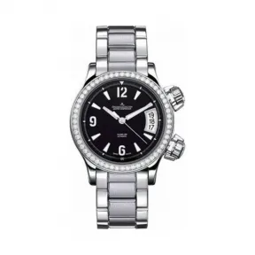 积家/Jaeger LeCoultre MASTER COMPRESSOR 压缩大师系列 精钢镶钻，镶嵌~56颗~1.05克拉钻