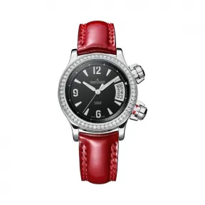 积家/Jaeger LeCoultre MASTER COMPRESSOR 压缩大师系列 精钢镶钻，镶嵌~56颗~1.05克拉钻