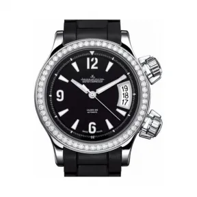 积家/Jaeger LeCoultre MASTER COMPRESSOR 压缩大师系列 精钢镶钻，镶嵌~56颗~1.05克拉钻