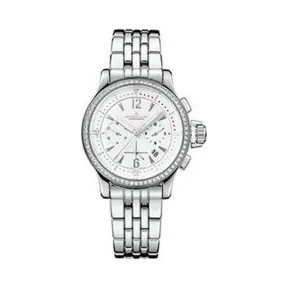 积家/Jaeger LeCoultre MASTER COMPRESSOR 压缩大师系列 不锈钢镶钻 石英机芯 女表 Q1748