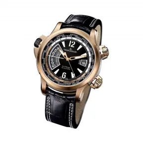 积家/Jaeger LeCoultre MASTER COMPRESSOR 压缩大师系列 18k玫瑰金，钛金属 自动机械机芯 男