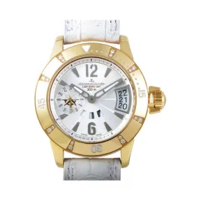 积家/Jaeger LeCoultre MASTER COMPRESSOR 压缩大师系列 18k玫瑰金镶钻 自动机械机芯 女表 
