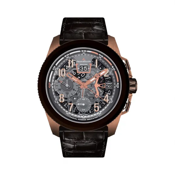 积家/Jaeger LeCoultre 极限运动大师系列 18k玫瑰金 自动机械机芯 男表 Q203S540