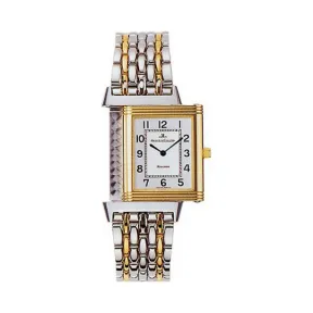 积家/Jaeger LeCoultre Reverso 翻转腕表系列  不锈钢-18k黄金 手动机械机芯 男表 Q2505120