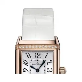 积家/Jaeger LeCoultre Reverso 翻转腕表系列  18k玫瑰金 手动机械机芯 女表 Q2562421
