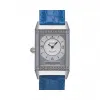 积家/Jaeger LeCoultre Reverso 翻转腕表系列  精钢镶钻，镶钻32颗，重0.31克拉 手动机械机芯 女表