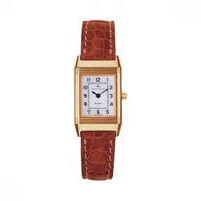 积家/Jaeger LeCoultre Reverso 翻转腕表系列  18k黄金 手动机械机芯 女表 Q2601410
