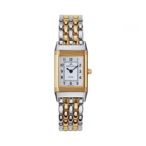 积家/Jaeger LeCoultre Reverso 翻转腕表系列  18k黄金-不锈钢 手动机械机芯 女表 Q2605110