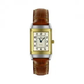 积家/Jaeger LeCoultre Reverso 翻转腕表系列  18k黄金-不锈钢 手动机械机芯 女表 Q2605410