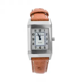 积家/Jaeger LeCoultre Reverso 翻转腕表系列  精钢 手动机械机芯 女表 Q2608411