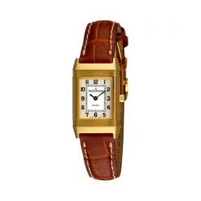 积家/Jaeger LeCoultre Reverso 翻转腕表系列  18k黄金 石英机芯 女表 Q2611410