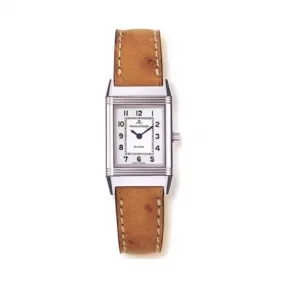 积家/Jaeger LeCoultre Reverso 翻转腕表系列  不锈钢 石英机芯 女表 Q2618420