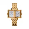 积家/Jaeger LeCoultre Reverso 翻转腕表系列  18k黄金镶钻，镶钻32颗，重0.22克拉 手动机械机芯