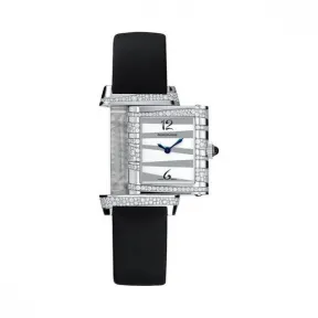 积家/Jaeger LeCoultre Reverso 翻转腕表系列  18k白金镶钻 手动机械机芯 女表 Q2673404