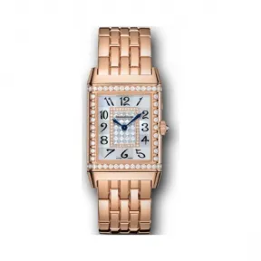 积家/Jaeger LeCoultre 高级珠宝腕表系列 18k玫瑰金镶钻 手动机械机芯 女表 Q2692102