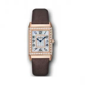 积家/Jaeger LeCoultre 高级珠宝腕表系列 18k玫瑰金镶钻 手动机械机芯 女表 Q2692402