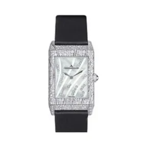 积家/Jaeger LeCoultre 高级珠宝腕表系列 18k白金镶钻 手动机械机芯 女表 Q2693490