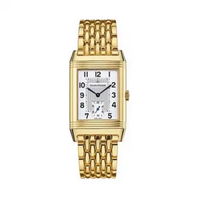 积家/Jaeger LeCoultre Reverso 翻转腕表系列  18k黄金 手动机械机芯 男表 Q2701110