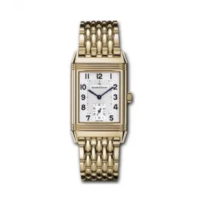 积家/Jaeger LeCoultre Reverso 翻转腕表系列  18k玫瑰金 手动机械机芯 男表 Q2702121