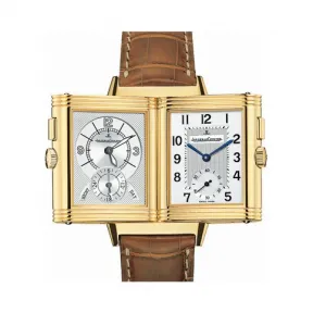 积家/Jaeger LeCoultre Reverso 翻转腕表系列  18k黄金 手动机械机芯 男表 Q2711410