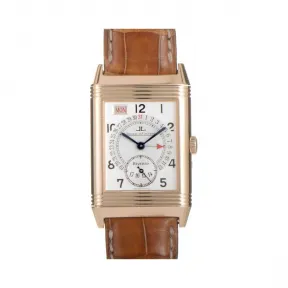 积家/Jaeger LeCoultre  18k玫瑰金 手动机械机芯 女表 Q273242A