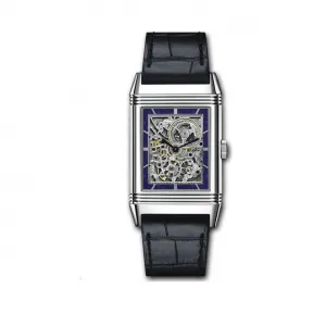 积家/Jaeger LeCoultre Reverso 翻转腕表系列  18k白金 手动机械机芯 男表 Q2783540