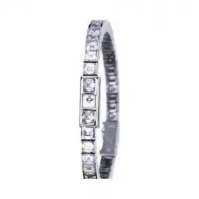 积家/Jaeger LeCoultre Reverso 翻转腕表系列  18k白金 手动机械机芯 女表 Q2813301