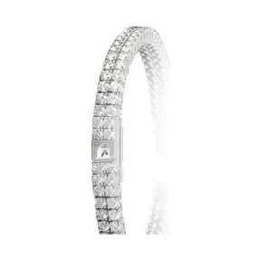 积家/Jaeger LeCoultre Reverso 翻转腕表系列  18k白金 手动机械机芯 女表 Q2813304