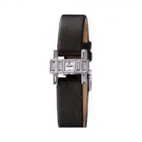 积家/Jaeger LeCoultre Reverso 翻转腕表系列  18k白金镶钻 手动机械机芯 女表 Q2823411