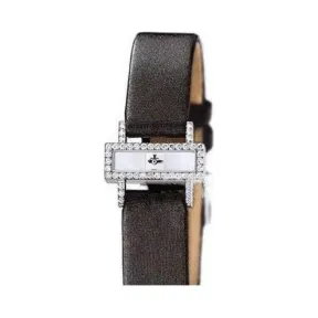 积家/Jaeger LeCoultre Reverso 翻转腕表系列  18k白金镶钻 手动机械机芯 女表 Q2833115