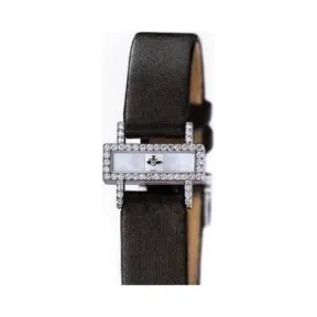 积家/Jaeger LeCoultre Reverso 翻转腕表系列  18k白金镶钻 手动机械机芯 女表 Q2833415