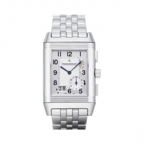 积家/Jaeger LeCoultre Reverso 翻转腕表系列  精钢 手动机械机芯 男表 Q2908120