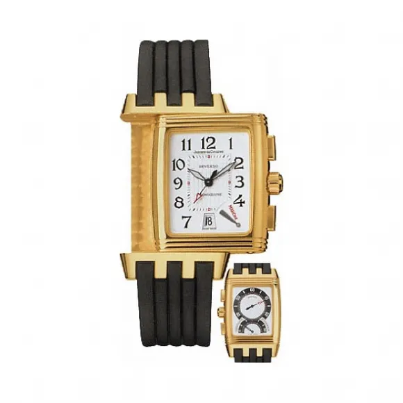 积家/Jaeger LeCoultre Reverso 翻转腕表系列  18k黄金 手动机械机芯 男表 Q2951620