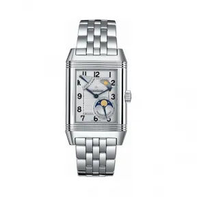 积家/Jaeger LeCoultre Reverso 翻转腕表系列  精钢 手动机械机芯 男表 Q3048120