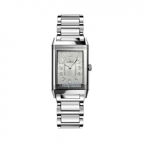 积家/Jaeger LeCoultre Reverso 翻转腕表系列  精钢 石英机芯 女表 Q3208120