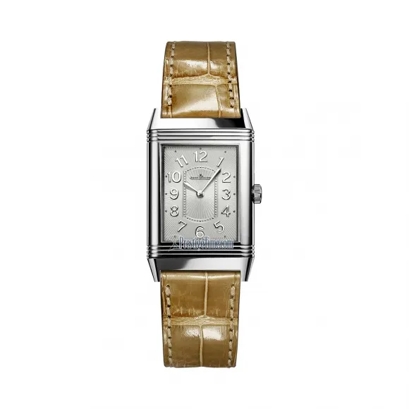 积家/Jaeger LeCoultre Reverso 翻转腕表系列  精钢 石英机芯 女表 Q3208420