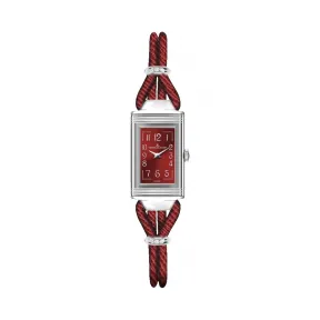 积家/Jaeger LeCoultre Reverso 翻转腕表系列  精钢 石英机芯 女表 Q3268560