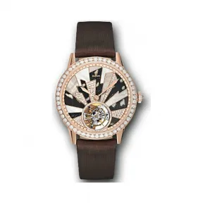 积家/Jaeger LeCoultre 高级珠宝腕表系列 18k玫瑰金镶钻 自动机械机芯 女表 Q3412401
