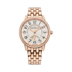 积家/Jaeger LeCoultre Rendez-Vous 约会系列 玫瑰金 自动机械机芯 女表 Q3442130