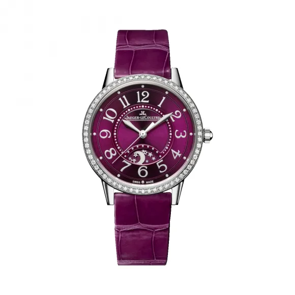 积家/Jaeger LeCoultre Rendez-Vous 约会系列 精钢镶钻，共镶嵌60颗钻石 自动机械机芯 女表 Q34