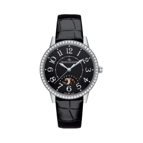 积家/Jaeger LeCoultre Rendez-Vous 约会系列 精钢，镶钻60颗，重0.69 克拉 自动机械机芯 女表