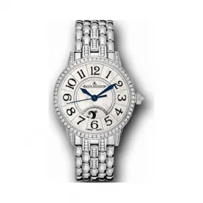 积家/Jaeger LeCoultre Rendez-Vous 约会系列 白金镶钻 自动机械机芯 女表 Q3463201